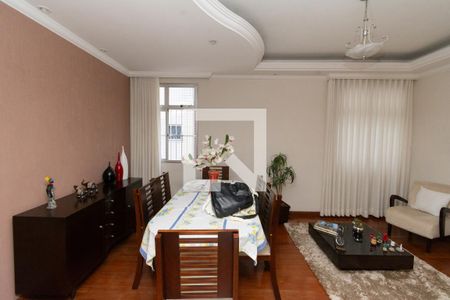 Sala de Estar e Jantar de apartamento para alugar com 3 quartos, 130m² em Eldorado, Contagem