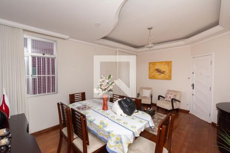 Sala de Estar e Jantar de apartamento para alugar com 3 quartos, 130m² em Eldorado, Contagem