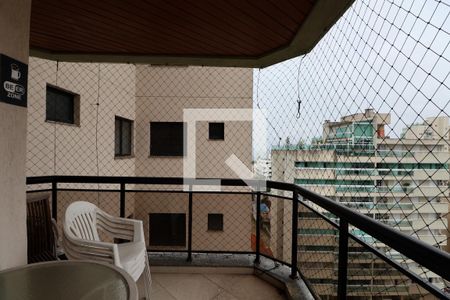 Varanda de apartamento para alugar com 3 quartos, 98m² em Loteamento Joao Batista Juliao, Guarujá