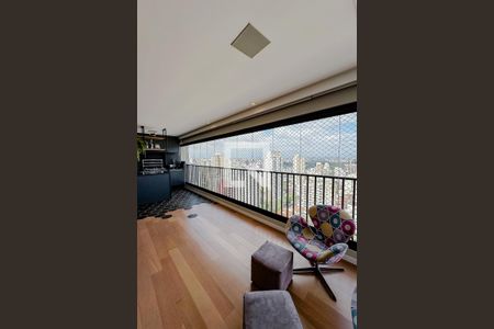 Varanda da Sala de apartamento à venda com 3 quartos, 163m² em Vila Mariana, São Paulo