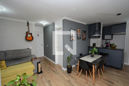 Sala de apartamento à venda com 2 quartos, 60m² em Usina Piratininga, São Paulo