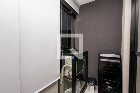 Varanda de kitnet/studio para alugar com 1 quarto, 23m² em Centro, São Paulo