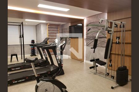 Studio para alugar com 23m², 1 quarto e sem vaga Studio para alugar com 23m², 1 quarto e sem vagaÁrea comum - Academia