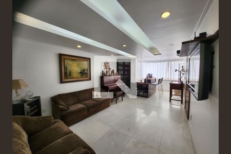 Sala de apartamento à venda com 4 quartos, 120m² em Sion, Belo Horizonte