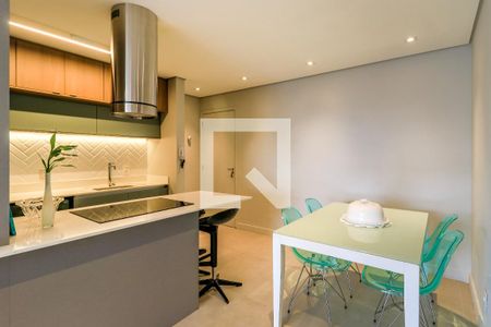 Sala de Jantar de apartamento à venda com 2 quartos, 70m² em Campo Belo, São Paulo