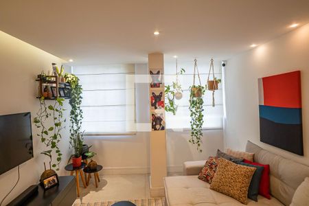 Sala de apartamento à venda com 1 quarto, 78m² em Laranjeiras, Rio de Janeiro