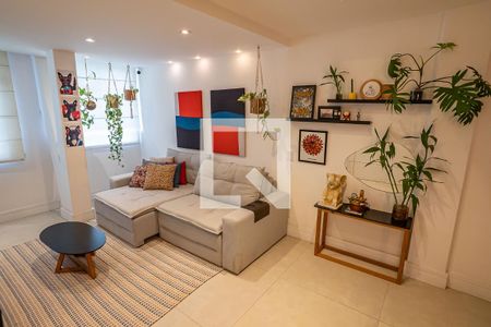 Sala de apartamento para alugar com 1 quarto, 78m² em Laranjeiras, Rio de Janeiro