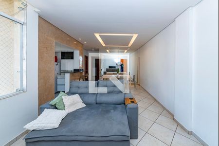 Sala de apartamento à venda com 2 quartos, 70m² em Jardim America, Belo Horizonte