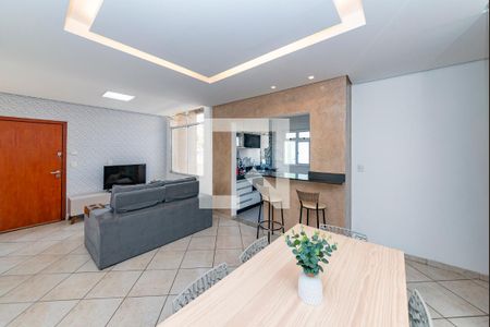 Sala de apartamento à venda com 2 quartos, 70m² em Jardim America, Belo Horizonte