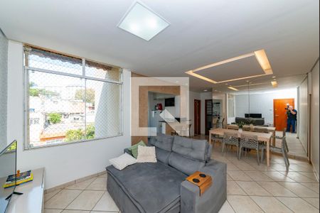 Sala de apartamento à venda com 2 quartos, 70m² em Jardim America, Belo Horizonte