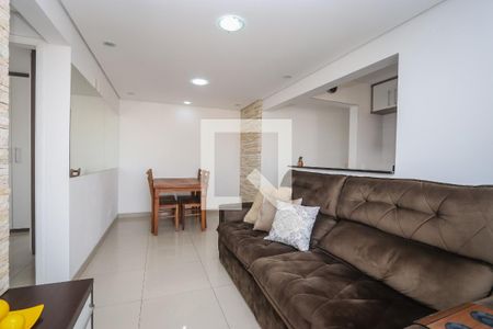 Sala de apartamento para alugar com 2 quartos, 56m² em Parque Taboão, Taboão da Serra