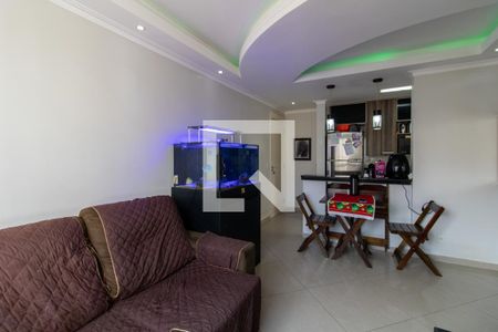 Sala de apartamento à venda com 3 quartos, 55m² em Vila Venditti, Guarulhos