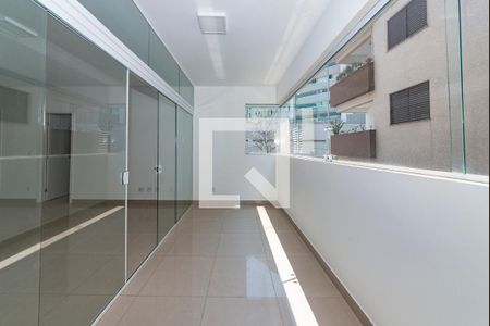 Varanda da Sala de apartamento para alugar com 3 quartos, 143m² em Buritis, Belo Horizonte