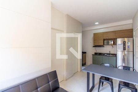 Studio Sala de apartamento para alugar com 1 quarto, 28m² em Luz, São Paulo