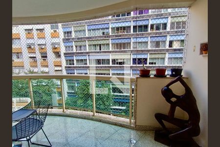 Sala vista de apartamento para alugar com 3 quartos, 106m² em Copacabana, Rio de Janeiro