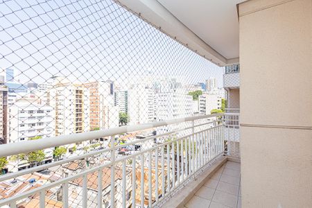 Varanda da Sala de apartamento à venda com 3 quartos, 74m² em Bela Vista, São Paulo