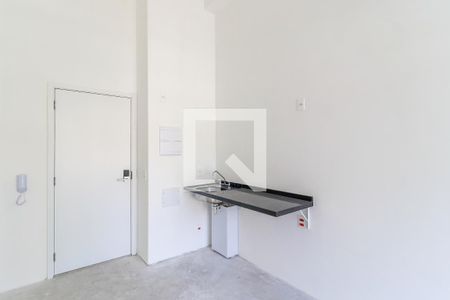 Cozinha de kitnet/studio à venda com 1 quarto, 35m² em Jardim das Acácias, São Paulo