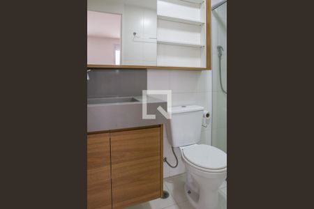 Banheiro de apartamento para alugar com 1 quarto, 47m² em Alto da Lapa, São Paulo