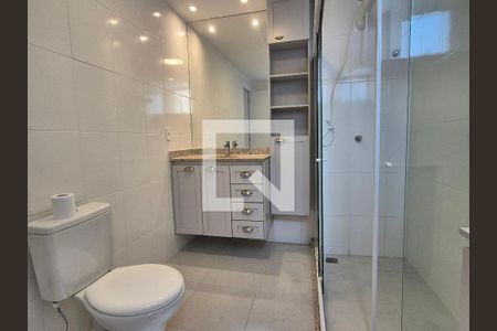 Banheiro de kitnet/studio à venda com 1 quarto, 63m² em Recreio dos Bandeirantes, Rio de Janeiro