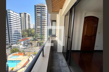 Varanda da Sala de apartamento para alugar com 3 quartos, 127m² em Vila Mascote, São Paulo