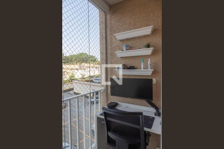 Varanda da sala de apartamento à venda com 3 quartos, 70m² em Taboão, São Bernardo do Campo