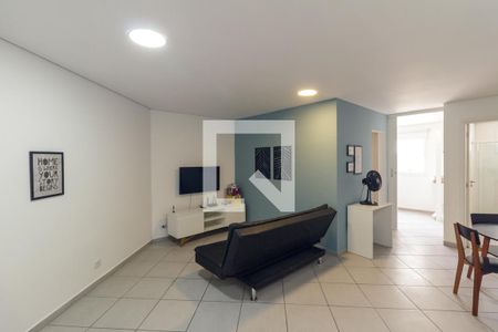 Sala de apartamento para alugar com 2 quartos, 51m² em República, São Paulo