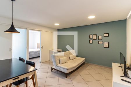 Sala de apartamento para alugar com 2 quartos, 50m² em República, São Paulo