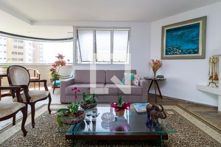 Sala de apartamento à venda com 3 quartos, 153m² em Campo Belo, São Paulo