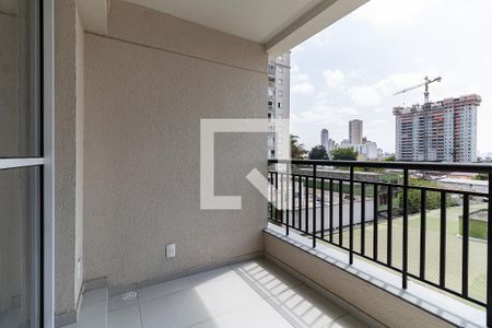 Varanda da Sala de apartamento para alugar com 1 quarto, 33m² em Vila Nair, São Paulo