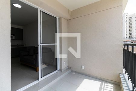 Varanda da Sala de apartamento para alugar com 1 quarto, 33m² em Vila Nair, São Paulo