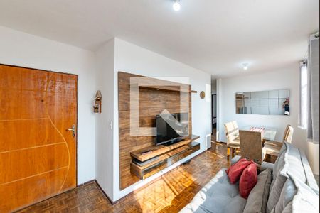 Sala de apartamento para alugar com 2 quartos, 55m² em Carlos Prates, Belo Horizonte