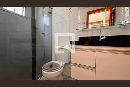 banho de apartamento à venda com 3 quartos, 75m² em Nova Suíça, Belo Horizonte