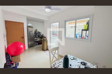 Sala - Sala de Jantar de apartamento à venda com 2 quartos, 56m² em Jardim Bela Vista, Santo André