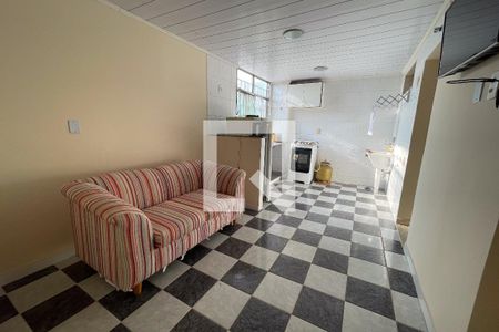 Sala de apartamento para alugar com 1 quarto, 45m² em Vila Meriti, Duque de Caxias