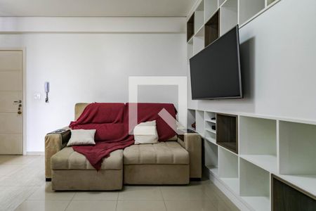 Sala de apartamento para alugar com 1 quarto, 43m² em Loteamento Mogilar, Mogi das Cruzes