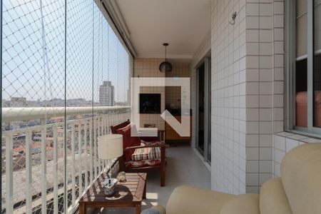 Varanda gourmet de apartamento à venda com 3 quartos, 96m² em Carandiru, São Paulo