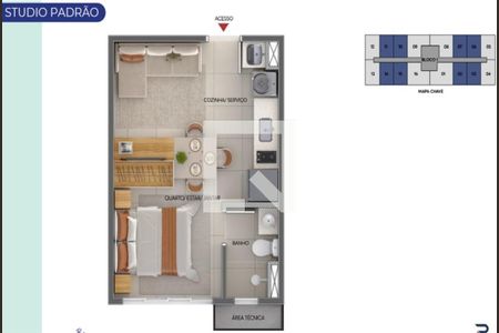 Apartamento à venda com 1 quarto, 24m² em Nova Suíça, Belo Horizonte