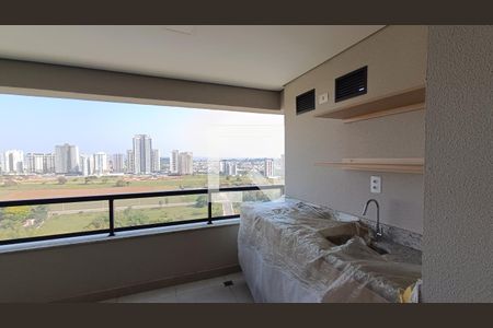 Varanda gourmet de apartamento para alugar com 3 quartos, 131m² em Parque Campolim, Sorocaba