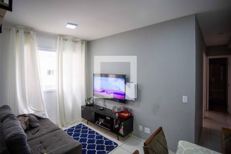 Sala de apartamento à venda com 2 quartos, 45m² em Piraporinha, Diadema