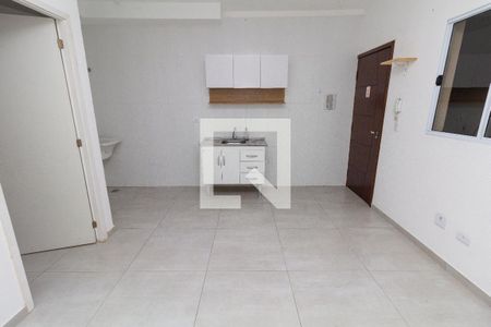 Sala e Cozinha de apartamento para alugar com 1 quarto, 41m² em Parque Paineiras, São Paulo