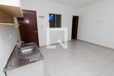 Sala e Cozinha de apartamento para alugar com 1 quarto, 41m² em Parque Paineiras, São Paulo