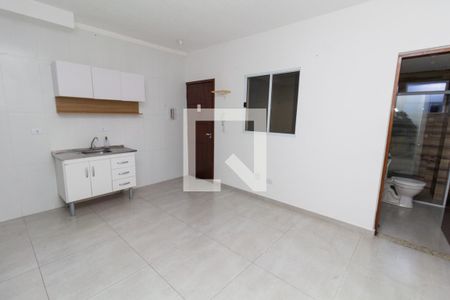 Sala e Cozinha de apartamento para alugar com 1 quarto, 41m² em Parque Paineiras, São Paulo