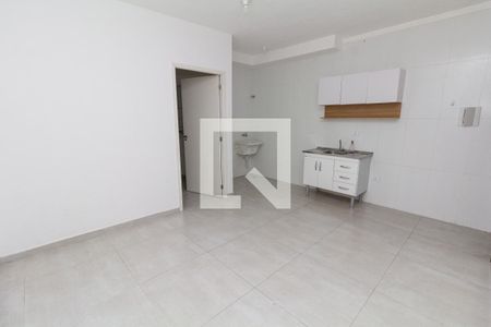 Sala e Cozinha de apartamento para alugar com 1 quarto, 41m² em Parque Paineiras, São Paulo