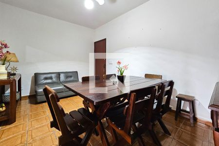 Sala de apartamento para alugar com 1 quarto, 60m² em Jardim Tres Marias, Guarujá