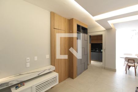 Sala de apartamento para alugar com 3 quartos, 192m² em Castelo, Belo Horizonte