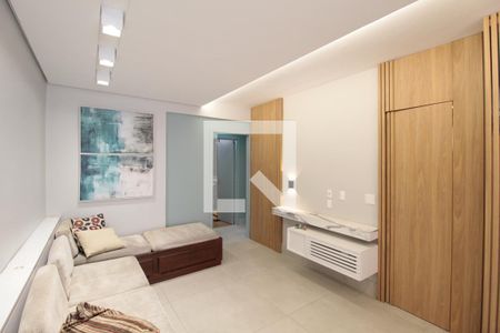 Sala de apartamento para alugar com 3 quartos, 192m² em Castelo, Belo Horizonte