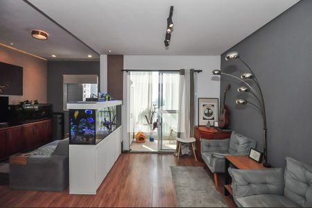 Sala de apartamento à venda com 2 quartos, 66m² em Parque Reboucas, São Paulo