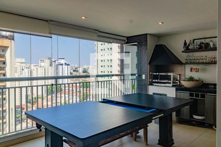 Varanda de apartamento à venda com 2 quartos, 118m² em Chácara Inglesa, São Paulo