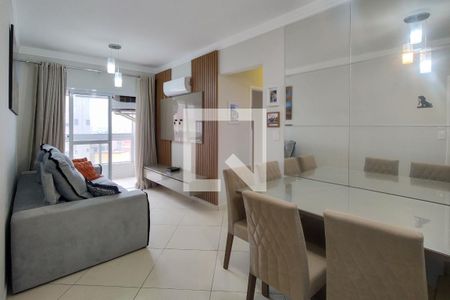 Sala de apartamento para alugar com 2 quartos, 60m² em Vila Tupi, Praia Grande