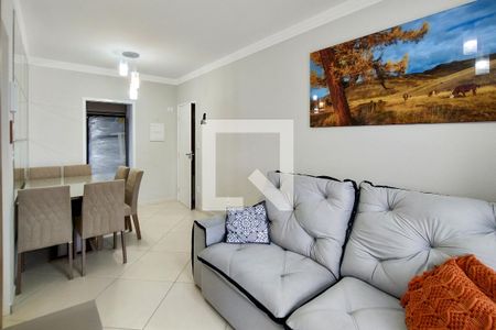 Sala de apartamento para alugar com 2 quartos, 60m² em Vila Tupi, Praia Grande